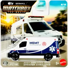 Matchbox A Film: 2024 Mercedes-Benz Sprinter Ambulance autíčko 1/64 - Mattel