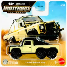 Matchbox A Film: Land Rover 6x6 autíčko 1/64 - Mattel