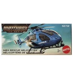Matchbox A Film: MBX Rescue papírová krabice helikoptéra 1/64 – Mattel
