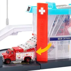 Matchbox: Action Drivers Helikoptérová záchranná stanice herní set - Mattel obrázek 4