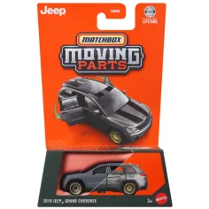 Matchbox Moving Parts: 2018 Jeep Grand Cherokee otevírací autíčko 1/64 - Matný