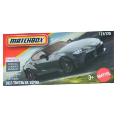 Matchbox: Papírová krabička 2023 Toyota GR Supra autíčko 1/64 - Mattel