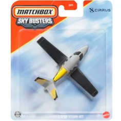 Matchbox: Sky Busters Cirrus SF50 Vision Jet letadlo 1/64 – Mattel