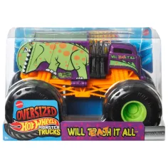 Hot Wheels Monster Trucks: Will Eat It All monster auto 1/24 – Mattel