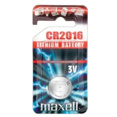 Maxell: Alkalická lithiumová baterie CR2016 1ks v blistru