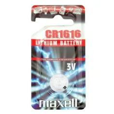Maxell: Alkalické lithiumová baterie CR1616 1ks v blistru