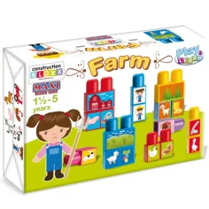 Maxi Bloks Farm stavebnice