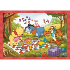 Medvídek Pú 4 v 1 puzzle - Clementoni obrázek 4