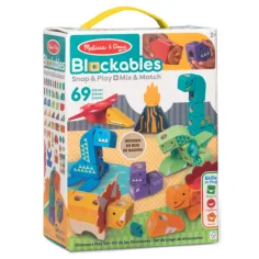 Melissa & Dough Blockables Dinosauří stavebnice 69ks