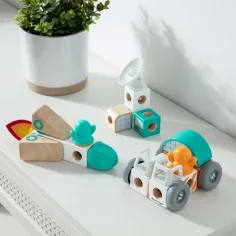 Melissa&Doug: Blockables - Dřevěná hračka ve vesmíru - Spin master obrázek 3