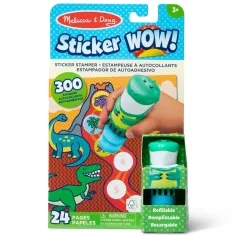 Melissa&Doug: Sticker WOW! Razítko – Dino – Spin Master