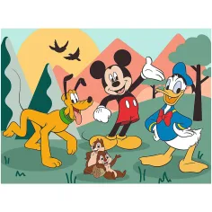 Mickey myš a její přátelé 30dílné prémiové puzzle - Trefl obrázek 2