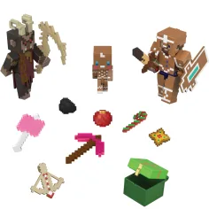 Minecraft adventní kalendář s 24 překvapeními – Mattel obrázek 2
