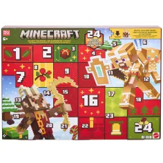 Minecraft adventní kalendář s 24 překvapeními – Mattel