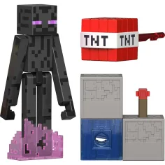 Minecraft: Enderman postava s doplňky - Mattel obrázek 2
