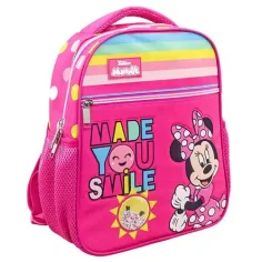 Růžový batoh Minnie myš 27x10x31cm