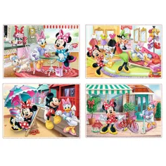 Minnie Myš a její přátelé 12,15,20,24ks 4 v 1 puzzle - Trefl obrázek 2