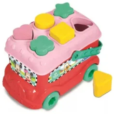 Minnie myš tvarový sorter autobus vzdělávací hračka - Clementoni obrázek 2