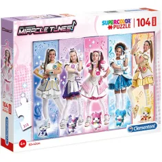 Miracle Tunes dívky 104ks Maxi Puzzle - Clementoni