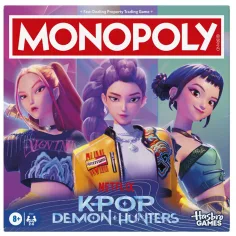 Monopoly KPop Demon Hunters – společenská hra – Hasbro obrázek 1
