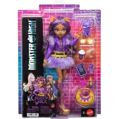 Monster High Clawdeen Wolf panenka s doplňky - Mattel