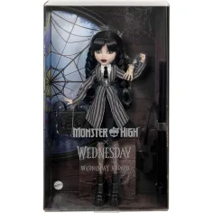 Monster High X Středa: Panenka Středa Addamsová - Mattel