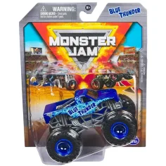 Monster Jam: Blue Thunder monster truck autíčko – 1:64 – Spin Master