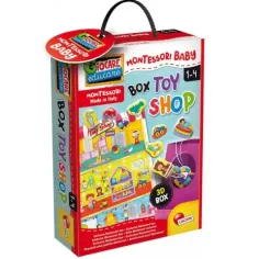 Montessori: Baby Box rozvíjející tvarové vkládací puzzle - Lisciani