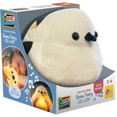 Montessori Baby Snow Fairy LED-hudební plyšová ptáček - Lisciani