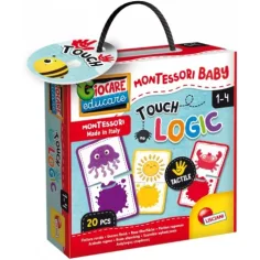 Montessori Baby Touch barvy logická párovací hra - Lisciani