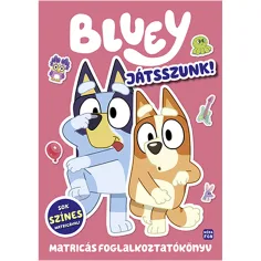 Móra: Bluey – Hrajme si! samolepková pracovní kniha