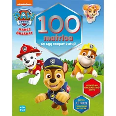 Móra: Tlapková patrola - 100 samolepek a tým pejsků! pracovní kniha