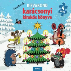 Móra: Krtko vánoční skládačka knihy