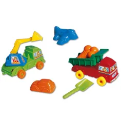 Multifunkční nákladní auto pískoviště - D-Toys