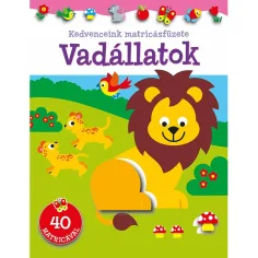 Naše oblíbené samolepkové sešity - Divoká zvířata
