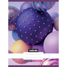 Nebulo: Barevné koule linkovaný sešit 81-32 A/4