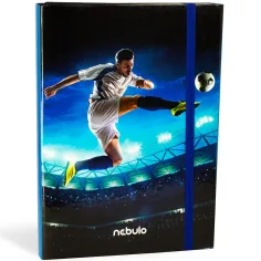 Nebulo: Box na sešity velikosti A/4 bomba fotbal