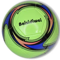 Neonový fotbalový míč z umělé kůže v několika variantách, 23 cm obrázek 4
