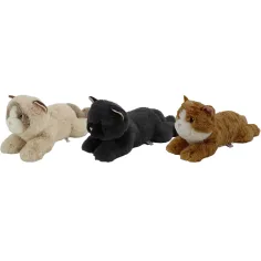 Nicotoy: Ležící plyšová kočka v několika barevných variantách 38cm 1ks – Simba Toys