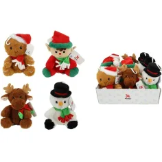 Nicotoy: Vánoční plyšová postava v několika variantách 1ks 18cm - Simba Toys