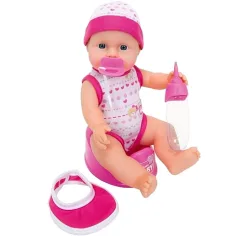 Čůrající panenka New Born s doplňky - Simba Toys obrázek 2