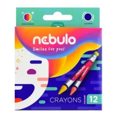Nebulo: Sada barevných voskovek 12ks