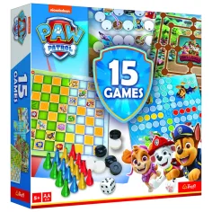 Paw Patrol 15 v 1 desková hra kolekce - Trefl