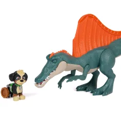 Tlapková patrola: Dinosauří film – Kino: Rozjeď Dina, herní set s figurkou Rexe – Spin Master obrázek 2