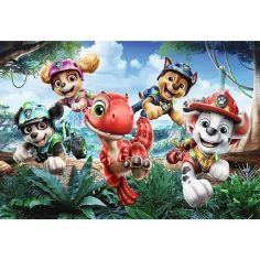 Paw Patrol Dinozáchranné dobrodružství 60dílná skládačka - Trefl obrázek 2