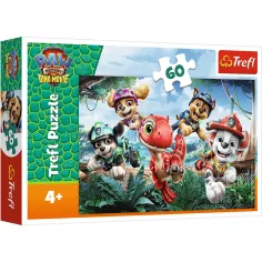 Paw Patrol Dinozáchranné dobrodružství 60dílná skládačka - Trefl