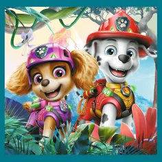 Paw Patrol Ostrov dinosaurů - 3 v 1 20, 36, 50 dílné puzzle - Trefl obrázek 2