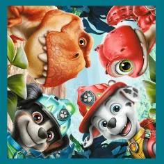 Paw Patrol Ostrov dinosaurů - 3 v 1 20, 36, 50 dílné puzzle - Trefl obrázek 4