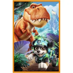 Paw Patrol Ostrov dinosaurů - 3 x 80ks puzzle - Trefl obrázek 2
