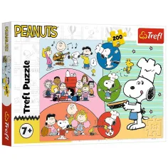 Peanuts Snoopy a přátelé 200dílná skládačka - Trefl obrázek 1